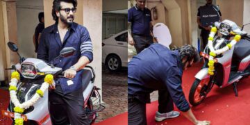 Arjun Kapoor Buys New Electric Bike Bgauss Ruv 350