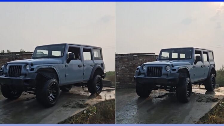 Homemade Mahindra Thar 5 door