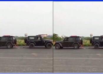 Jeep Wrangler vs Mahindra Thar Tug of War