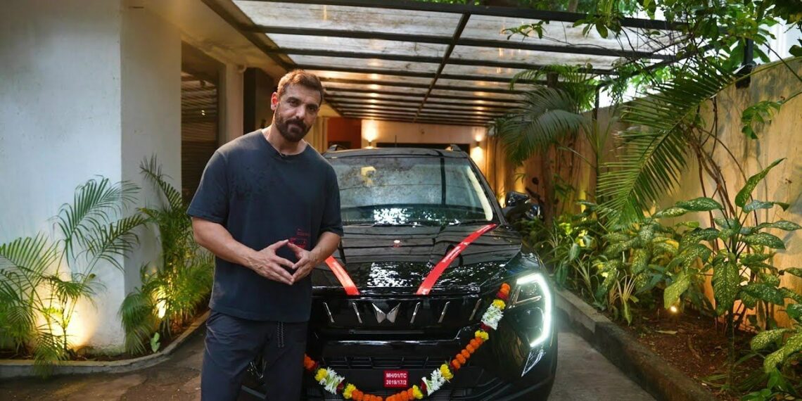 John Abraham Gifts Mahindra 3XO to his Dad