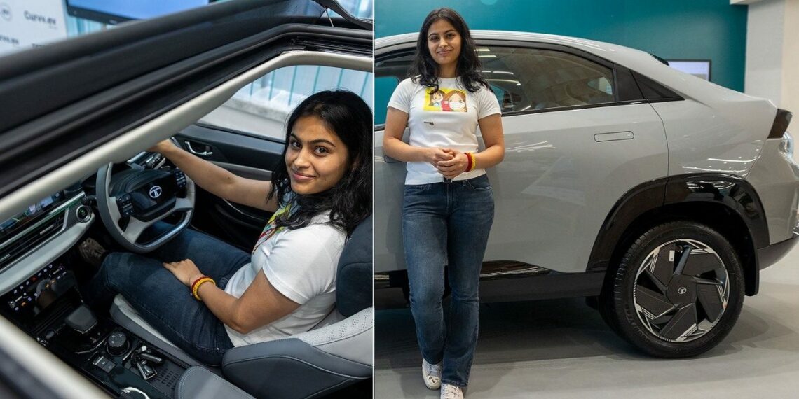 Manu Bhaker Buys Tata Curvv EV