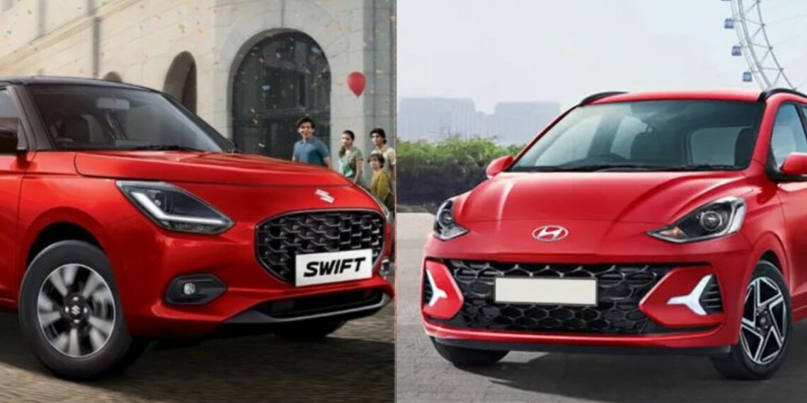 Maruti Swift CNG vs Hyundai Grand i10 Nios Prices Specs Features Comparison