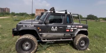 Modified Maruti Jimny 5 door for Off roading