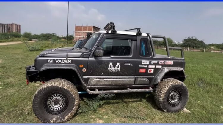 Modified Maruti Jimny 5 door for Off roading