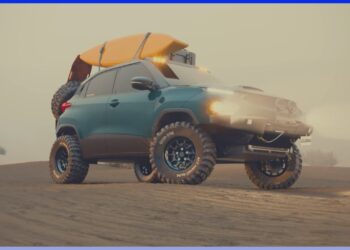 Modified Tata Punch Desert Edition