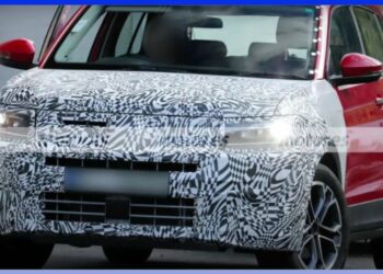 Skoda Kushaq Facelift Spied Testing