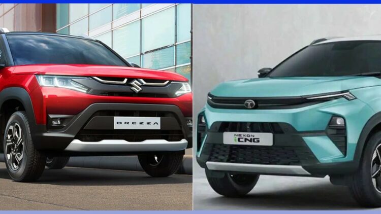 Tata Nexon Icng Vs Maruti Brezza Cng Specs Prices Design Features Comparison