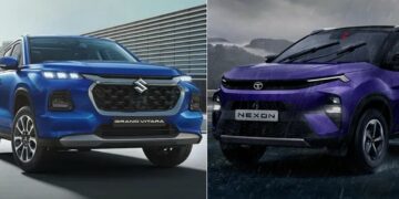 Tata Nexon iCNG vs Maruti Grand Vitara CNG Specs Prices Features Design Comparison