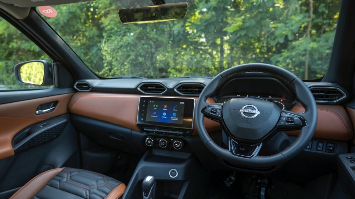 2024 Nissan Magnite Facelift Interior Dashboard