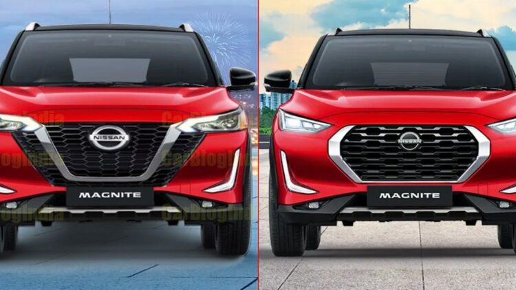 Nissan Magnite Facelift Vs Old Model