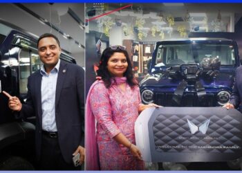 Aakash Minda Becomes First Owner of Mahindra Thar Roxx VIN 0001