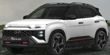 Hyundai Creta N line Facelift Imagined