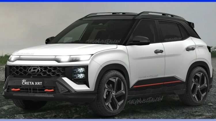 Hyundai Creta N line Facelift Imagined