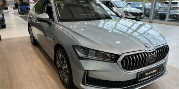 India bound New Generation Skoda Superb