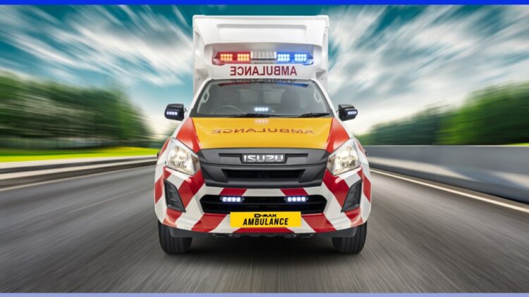 Isuzu D max Ambulance Launched