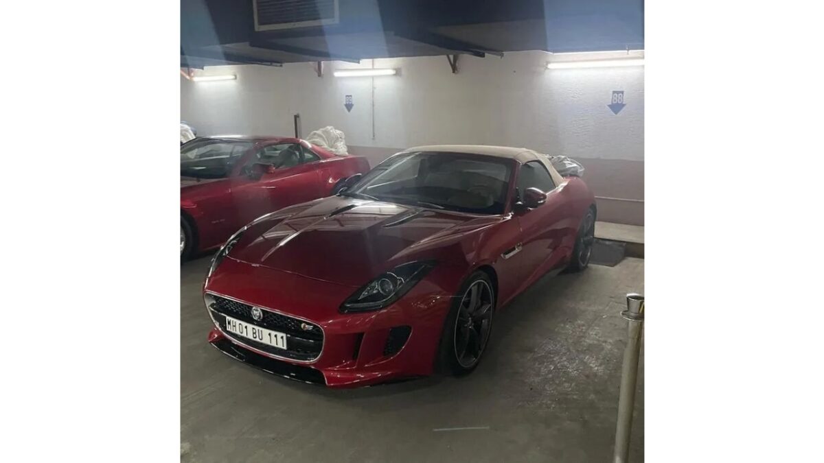 Jaguar F type S of Ratan Tata