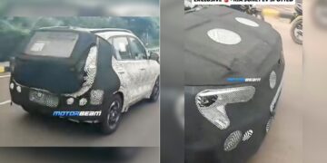 Kia Sonet EV Spotted Testing