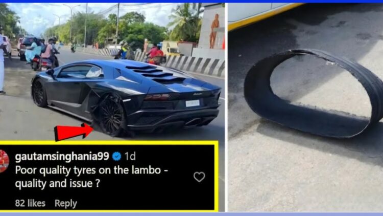 Lamborghini Tyre Comes off Raymond Ceo Gautam Singhania Reacts