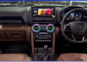 Mahindra Thar Roxx with Mocha Brown Interior