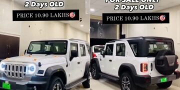 Mahindra Thar Roxx in Used Car Market