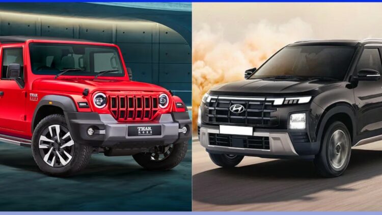 Mahindra Thar Roxx Vs Hyundai Creta Specs Prices Features Design Comparison