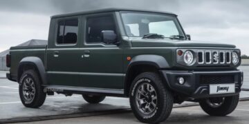 Maruti Jimny Pickup Truck Imagined