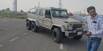 Mercedes G63 6x6 Replica Based on Mahindra Scorpio