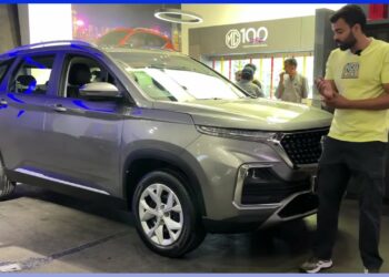 MG Hector Base Model Detailed