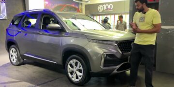 MG Hector Base Model Detailed