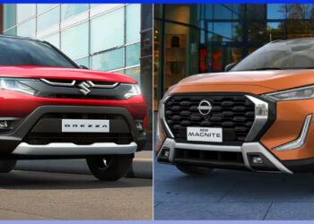 New 2024 Nissan Magnite vs Maruti Brezza Specs Price Features Design Comparison