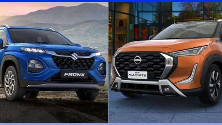 New 2024 Nissan Magnite Vs Maruti Fronx Specs Price Features Design Comparison