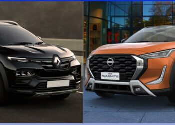 New 2024 Nissan Magnite vs Renault Kiger Specs Price Features Design Comparison