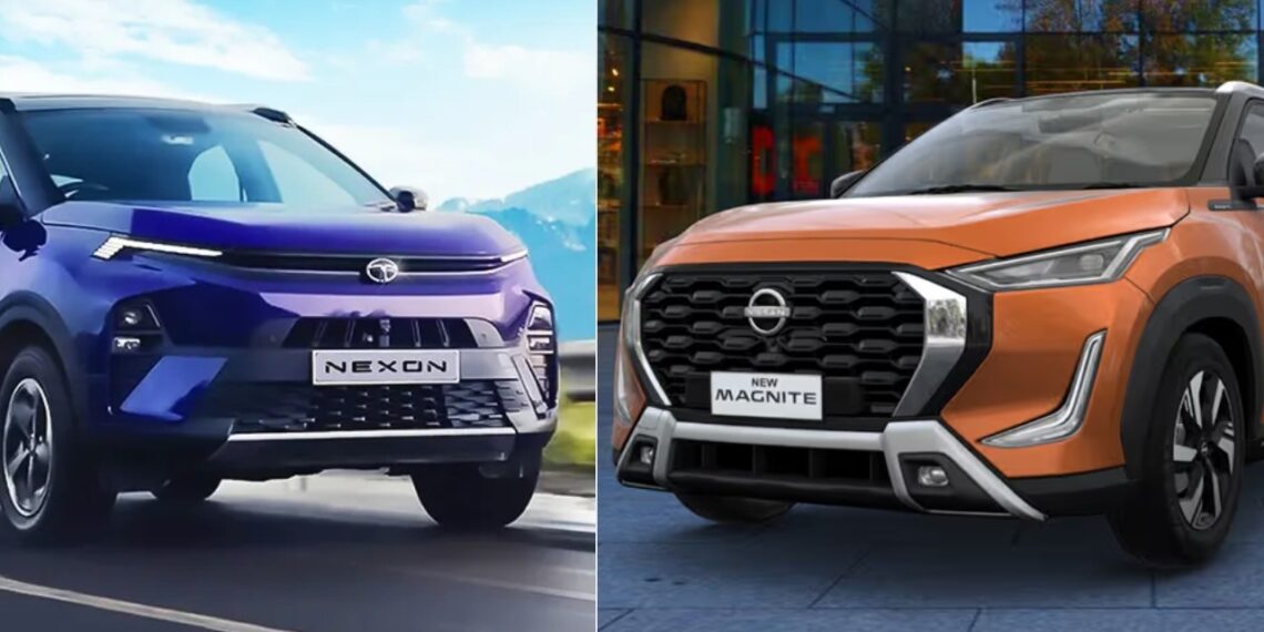 New 2024 Nissan Magnite vs Tata Nexon Specs Price Design Features Comparison