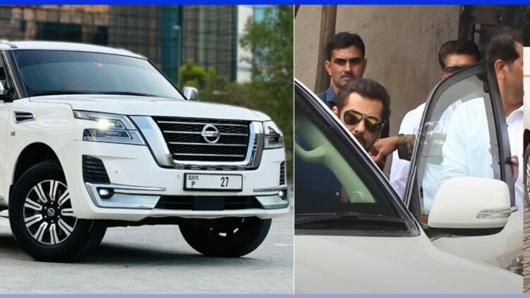 Salman Khan Buys New Nissan Patrol Bulletproof