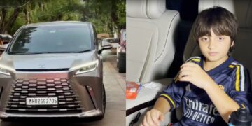 Shahrukh Khan Buys Lexus Lm350h for Son Abram