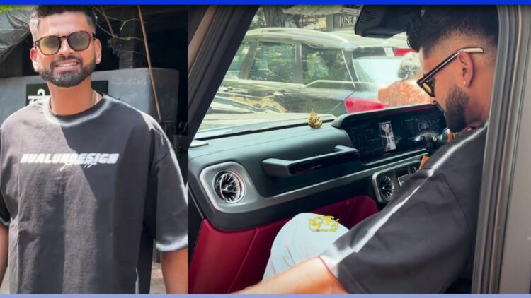 Shreyas Iyer Buys Mercedes Amg G63