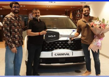 Suresh Raina Buys New Kia Carnival Limousine