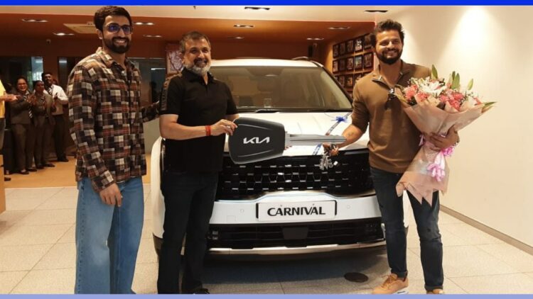 Suresh Raina Buys New Kia Carnival Limousine