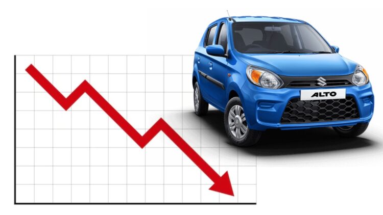 Maruti Alto Sales Decline