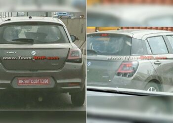 Maruti Swift Hybrid Spotted Testing India