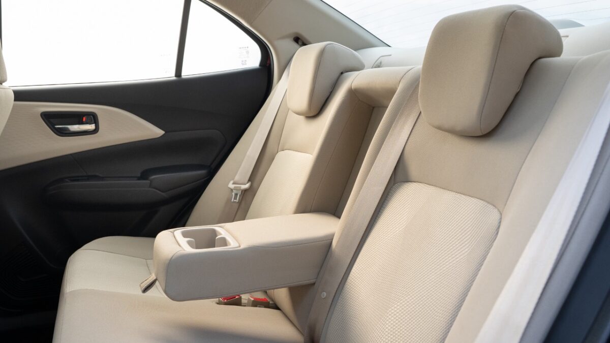 New Maruti Dzire Test Drive Review Interior Rear Seat