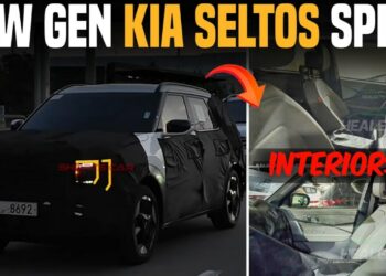 New generation kia seltos spy image exterior interior