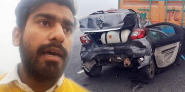 Tata Tiago iCNG Muti-Car Collision