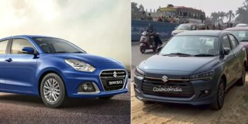 Current Maruti Dzire vs New Dzire Specs Features Price Comparison