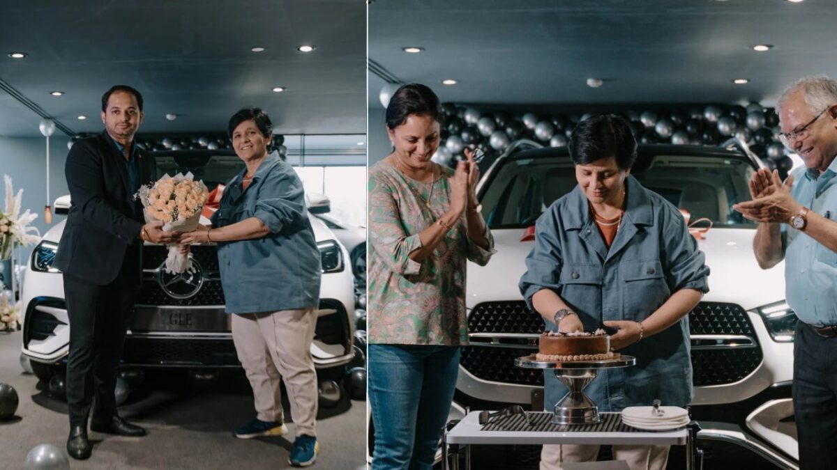 Falguni Pathak Buys New Mercedes Gle