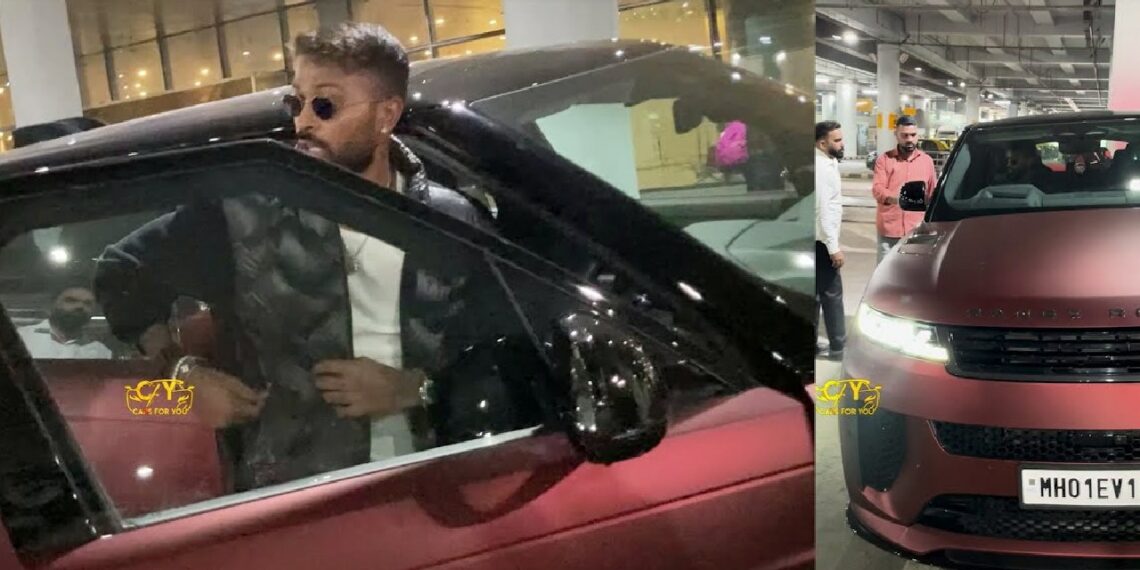 Hardik Pandya Buys New Range Rover SV