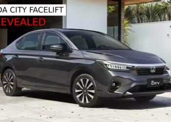 honda city facelift front three quarters