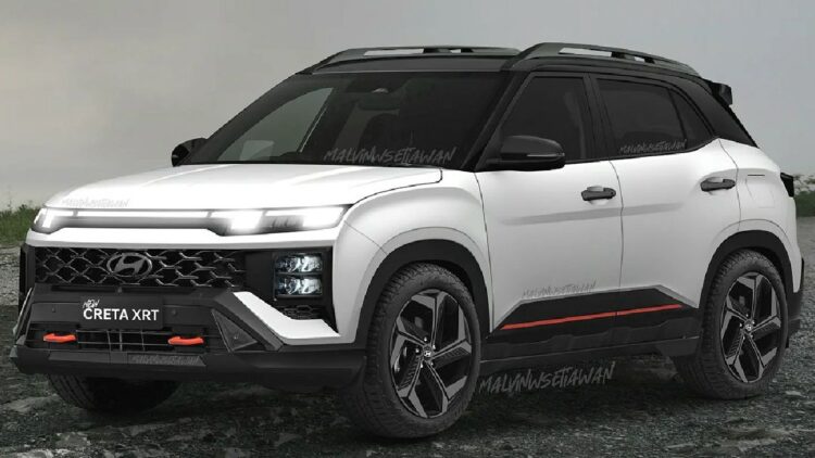 Hyundai Creta Facelift with Xrt Bodykit