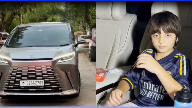 Shahrukh Khan Buys Lexus Lm350h for Son Abram