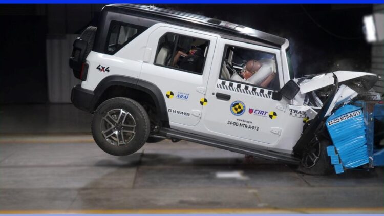 Mahindra Thar Roxx Bharat Ncap Safety Rating